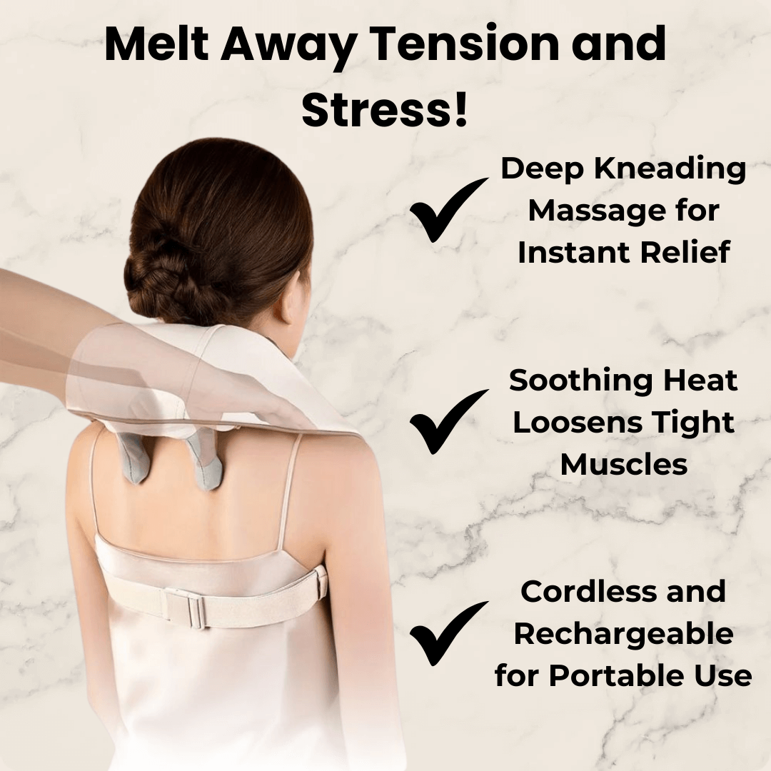 ZenRelief™ - Heated Neck & Shoulder Massager