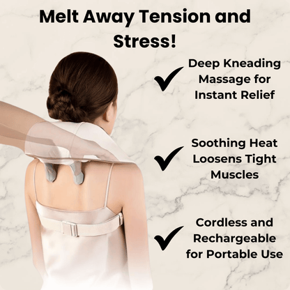 ZenRelief™ - Heated Neck & Shoulder Massager